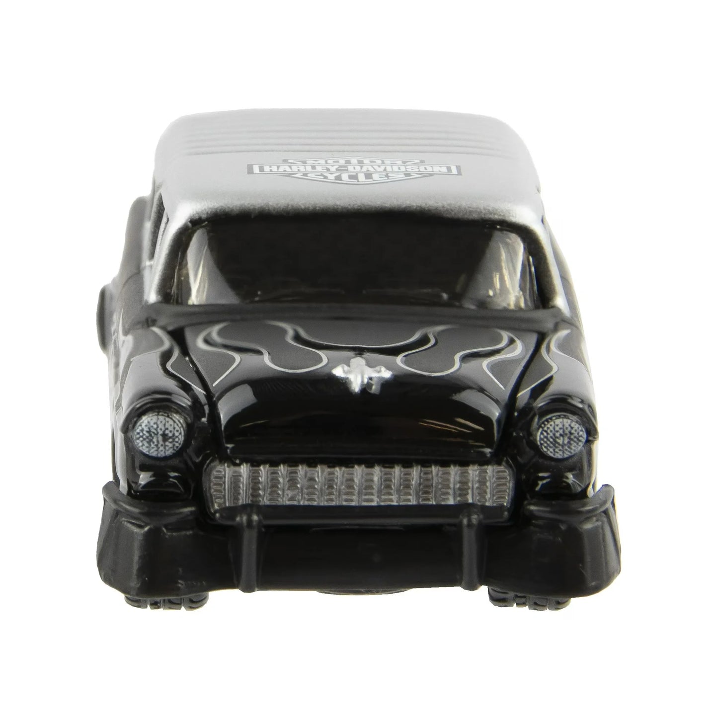 Maisto  H-D Custom Chevrolet Nomad 1955 Black, Silver Harley-Davidson Custom