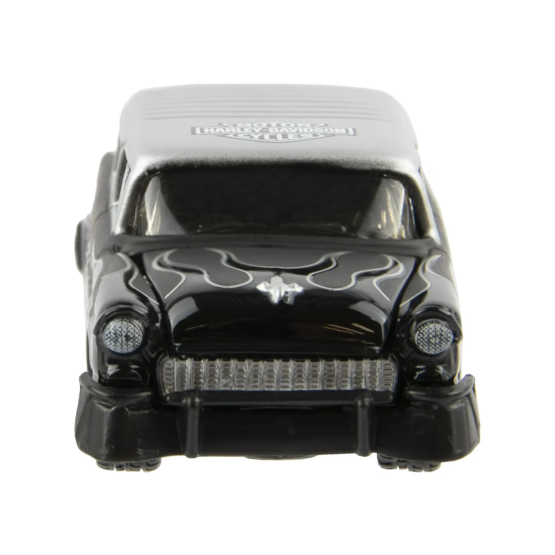 Maisto  H-D Custom Chevrolet Nomad 1955 Black, Silver Harley-Davidson Custom