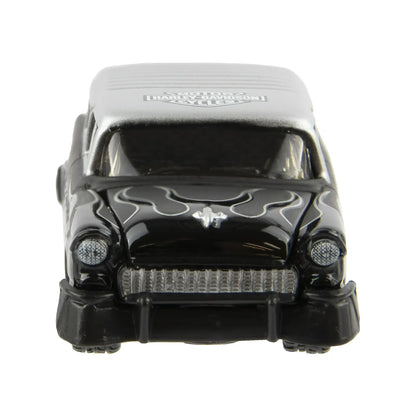 Maisto  H-D Custom Chevrolet Nomad 1955 Black, Silver Harley-Davidson Custom