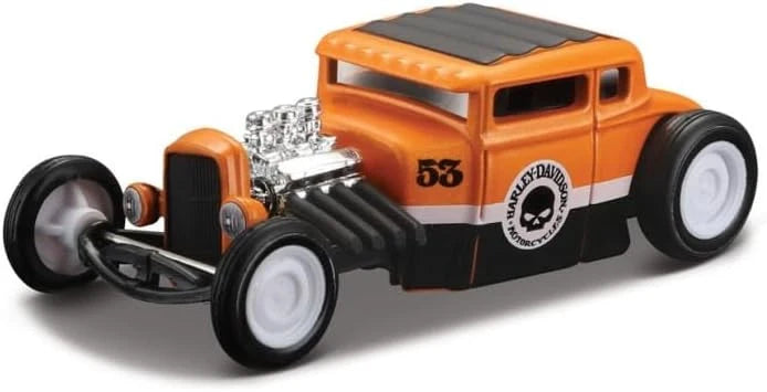 Maisto  H-D Custom Ford Model A 1929 Orange Harley-Davidson Custom