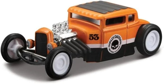 Maisto  H-D Custom Ford Model A 1929 Orange Harley-Davidson Custom