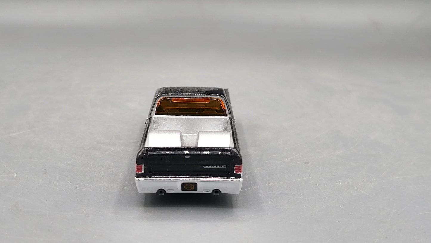 Maisto  H-D Custom Chevrolet El Camino 1967 Black, Silver Harley-Davidson Custom
