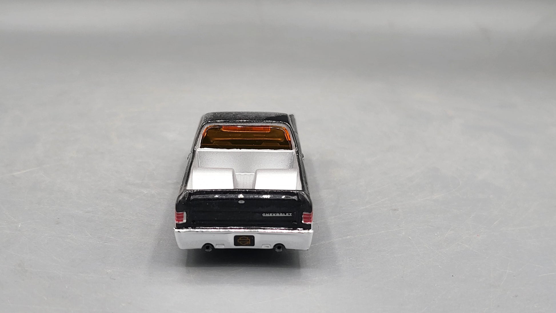 Maisto  H-D Custom Chevrolet El Camino 1967 Black, Silver Harley-Davidson Custom