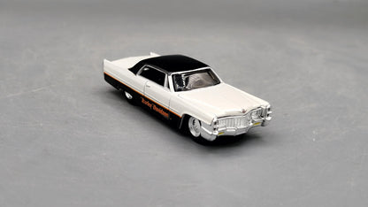 Maisto  H-D Custom Cadillac Deville 1965 Black, White Harley-Davidson Custom