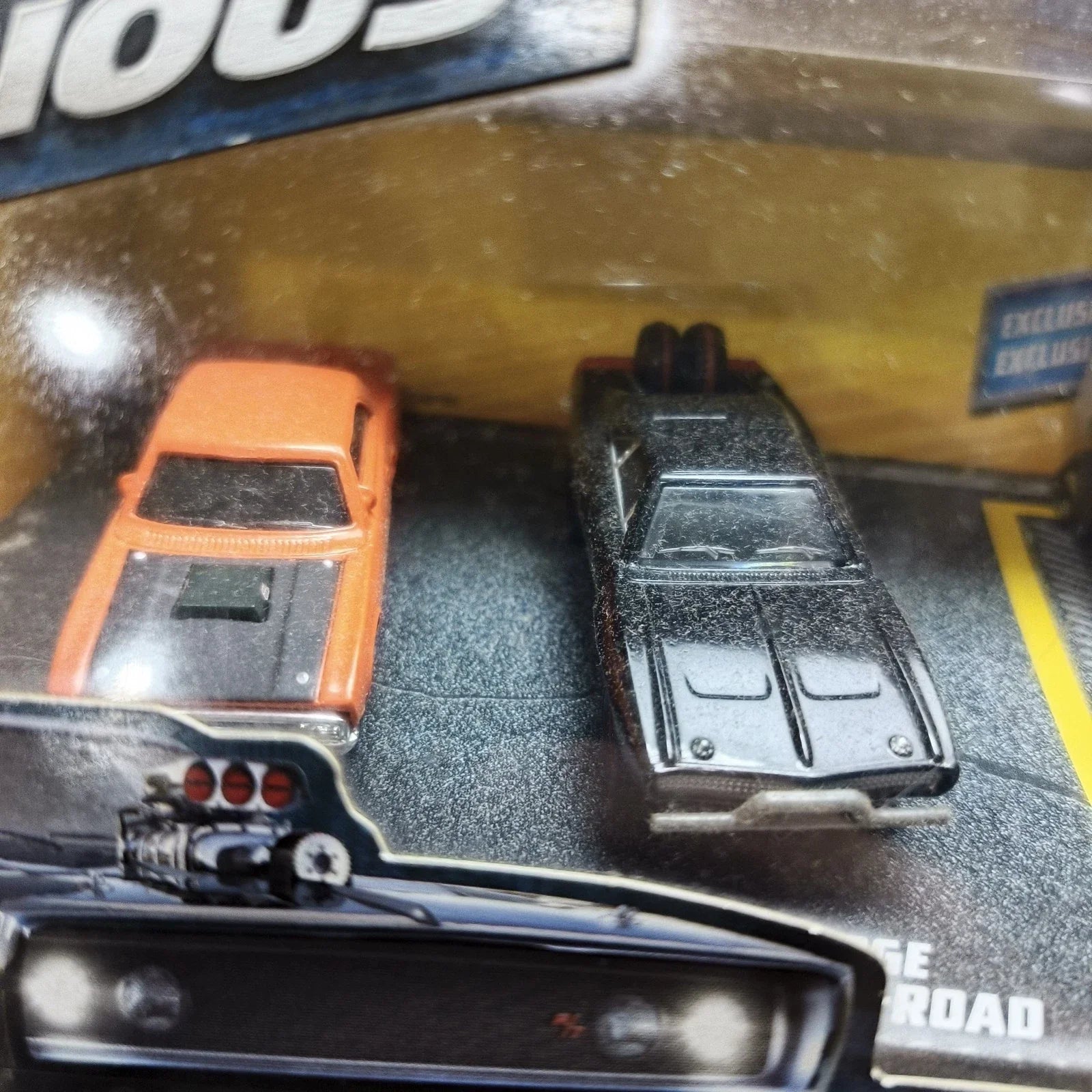 Mattel  Road Muscle Pack  Set of x5 Cars - Plymouth Roadrunner + Dodge Charger + Armored Truck + Charger + Daytona  Multi Fast & Furious