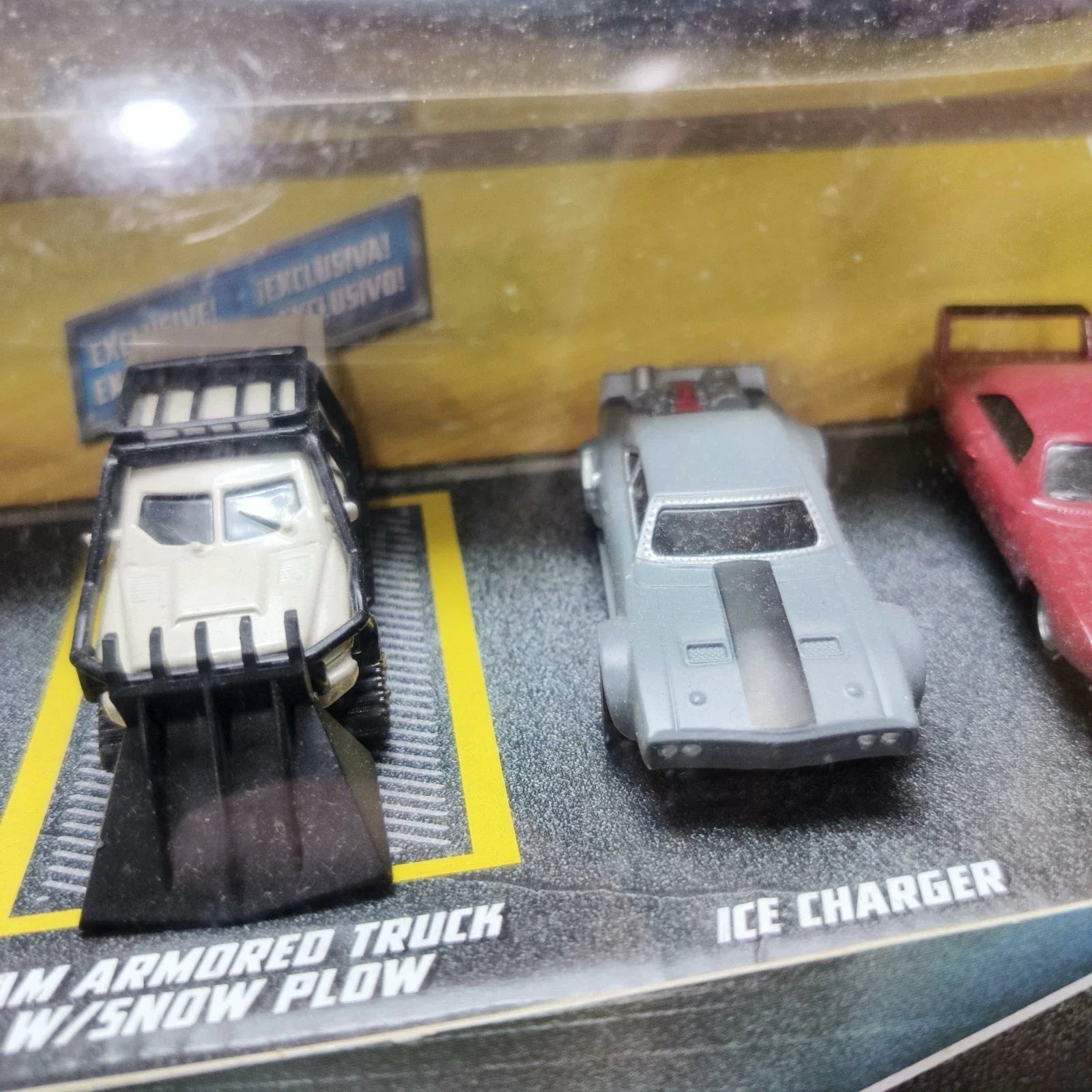 Mattel  Road Muscle Pack  Set of x5 Cars - Plymouth Roadrunner + Dodge Charger + Armored Truck + Charger + Daytona  Multi Fast & Furious