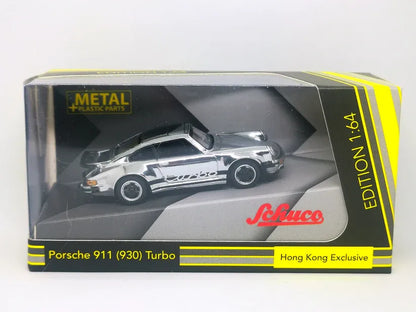 Schuco Hong Kong Exclusive  Porsche 911 (930) Turbo  Silver 