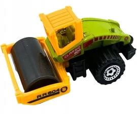 SunQ toys    Road Roller  Green, Yellow Metal Gear