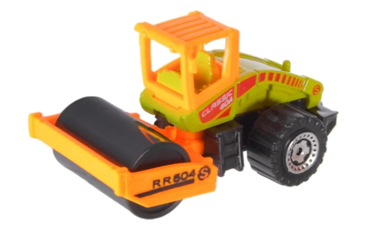 SunQ toys    Road Roller  Green, Yellow Metal Gear