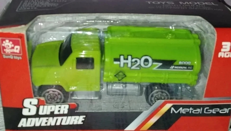 SunQ toys    Gas Tanker  Green Metal Gear