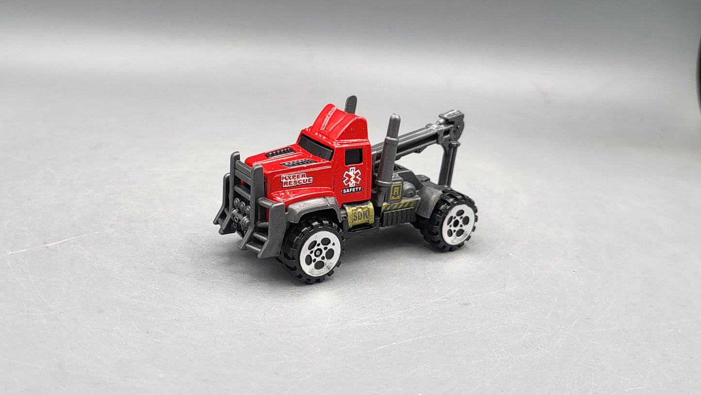 SunQ toys    Tow Truck  Black, Red Metal Gear