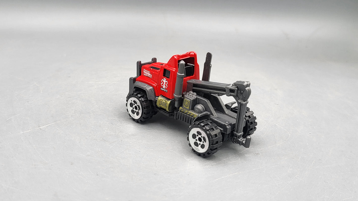 SunQ toys    Tow Truck  Black, Red Metal Gear