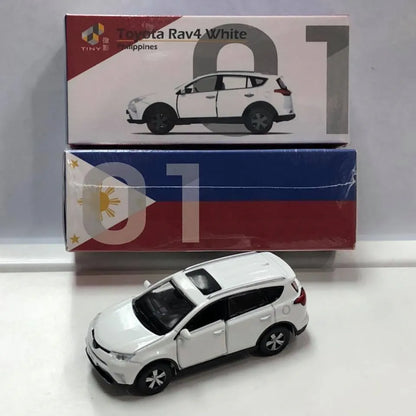 Tiny HK   Toyota Rav4  White 01