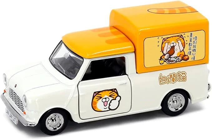 Tiny HK   Mini Morris Pickup  Yellow, White