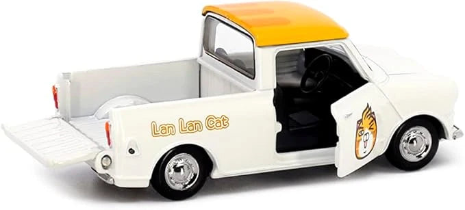 Tiny HK   Mini Morris Pickup  Yellow, White