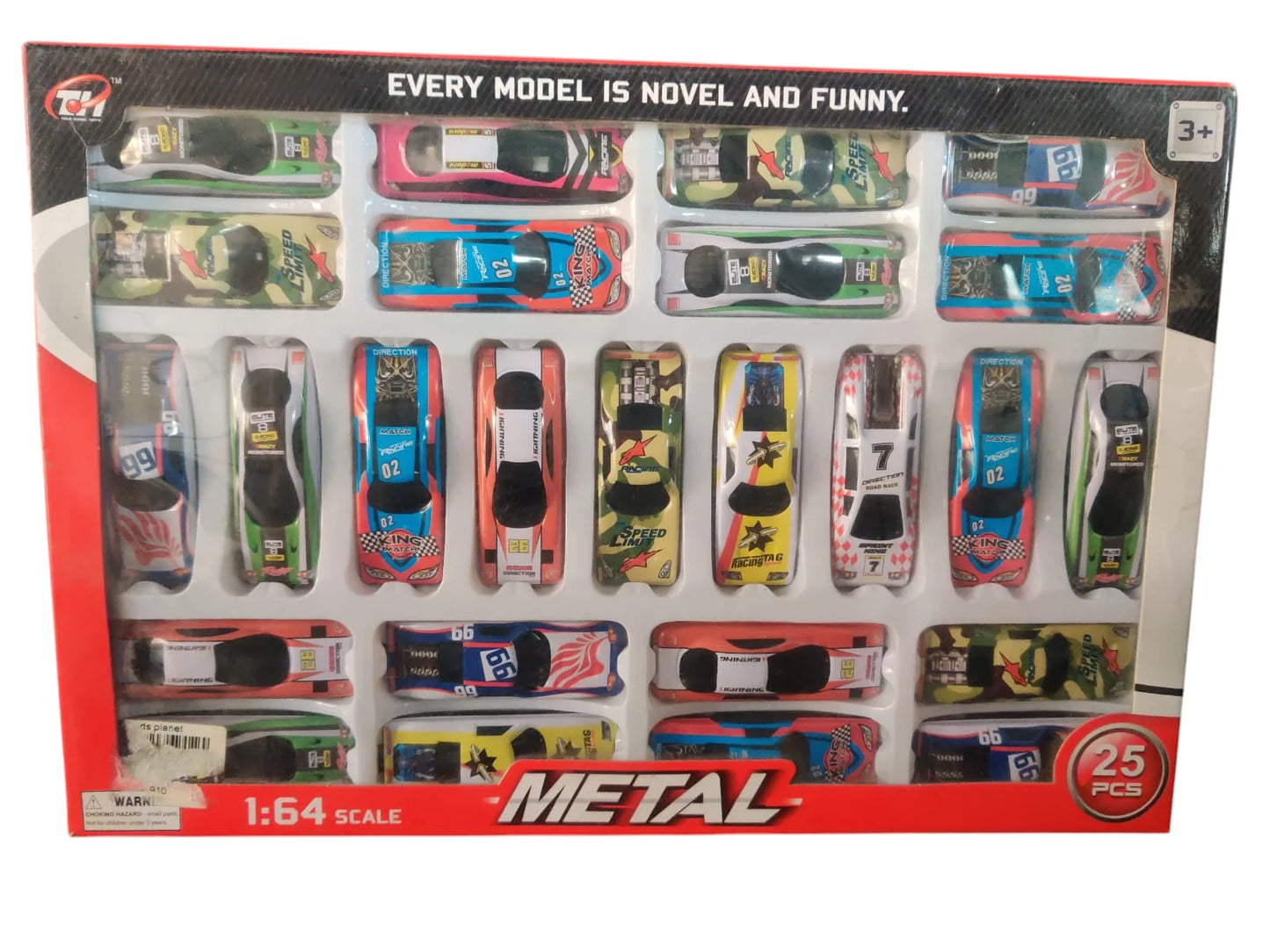 Tian Hong Toys    Set of x25 cars  Multi Colors