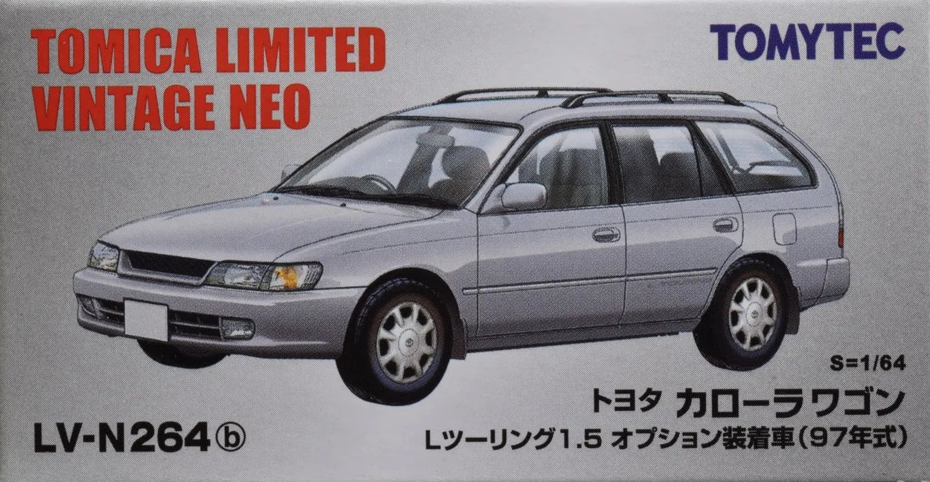Tomy TLVN  Toyota Corolla Wagon L-Touring 1.5  White 264b
