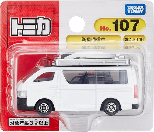 Tomy Takara  Toyota Satellite Communication Vehicle  2018 White 107