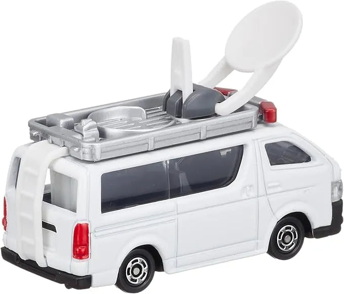 Tomy Takara  Toyota Satellite Communication Vehicle  2018 White 107
