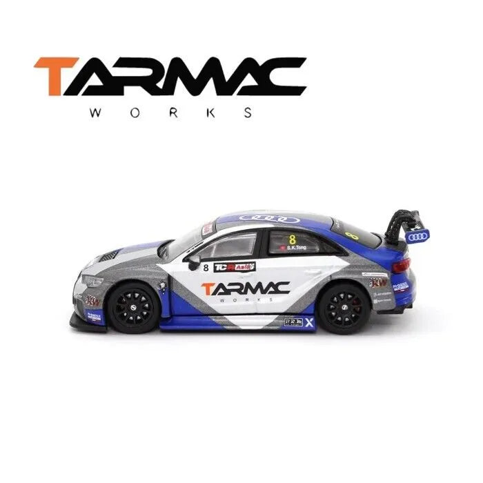 Tarmac    Audi Audi RS3 LMS TCR Asia 2017 Silver SK Tong