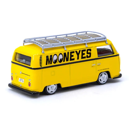 Tarmac Moon Eyes  Volkswagen Type II [T2] Panel Van  Yellow, Black 