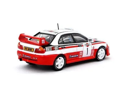 Tarmac   Mitsubishi Lancer Evolution V 1998 Red, White Sanremo Rally 1998 Winner