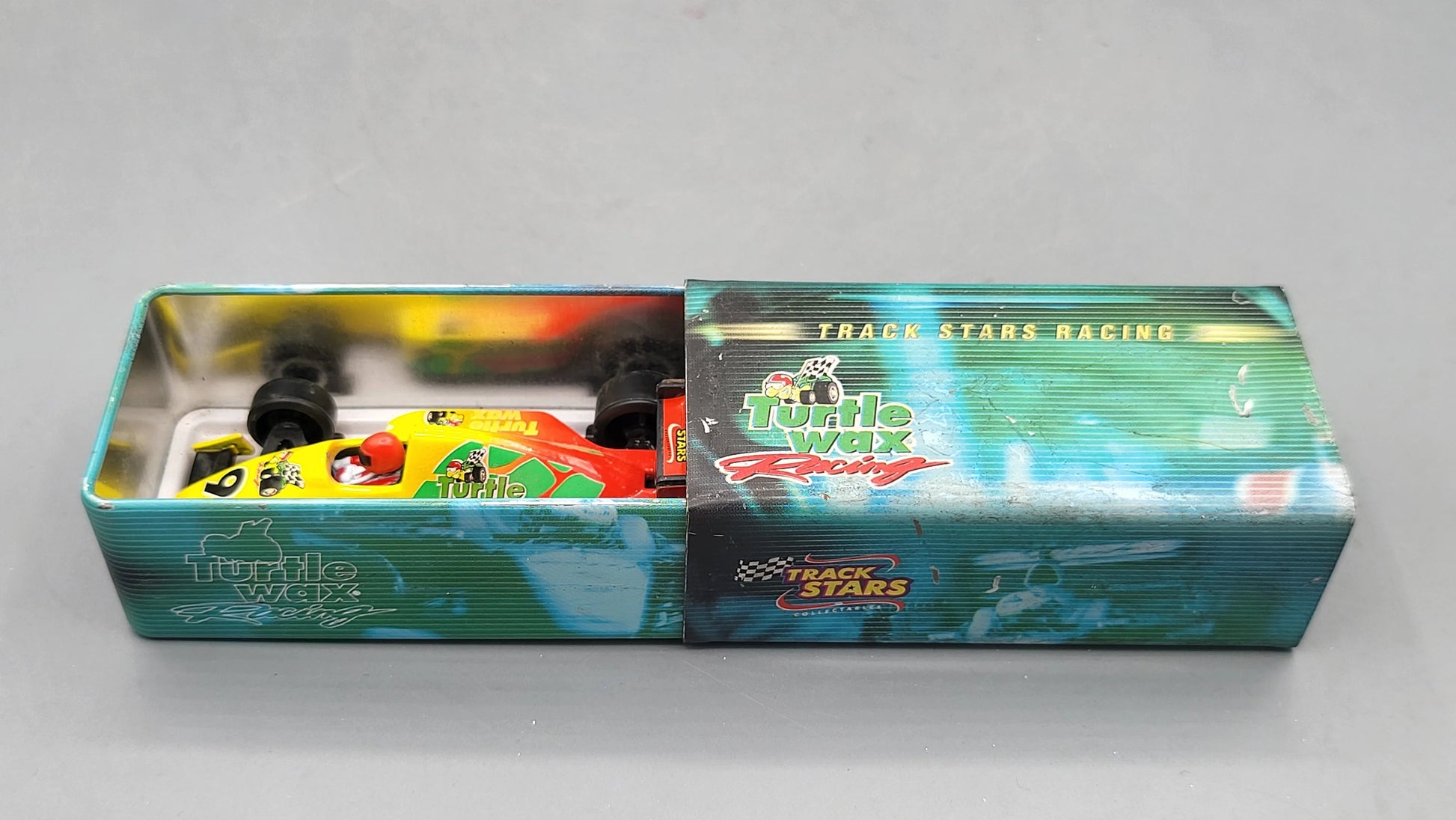 Track Stars    Formula 1 Car  Yellow Turtle Wax
