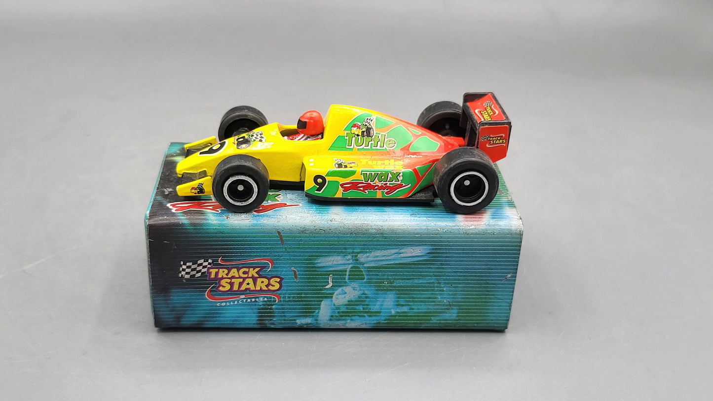 Track Stars    Formula 1 Car  Yellow Turtle Wax