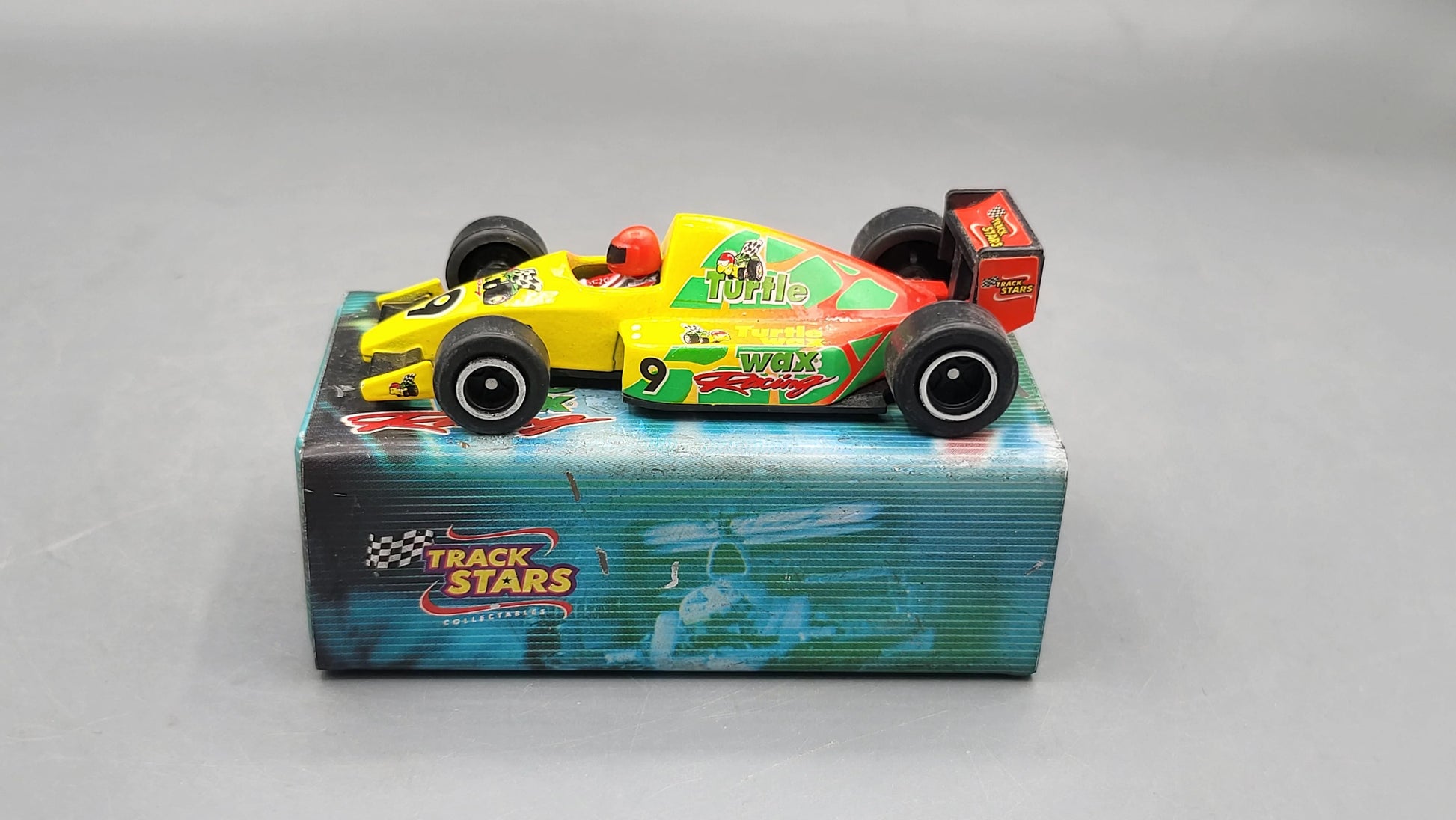 Track Stars    Formula 1 Car  Yellow Turtle Wax