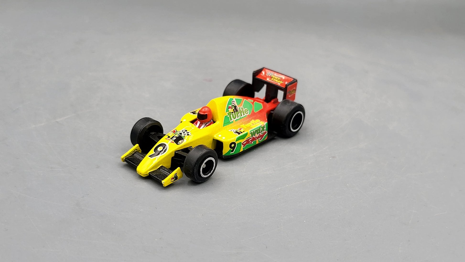 Track Stars    Formula 1 Car  Yellow Turtle Wax