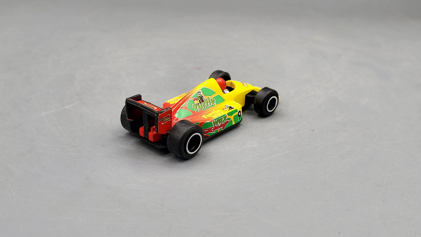 Track Stars    Formula 1 Car  Yellow Turtle Wax