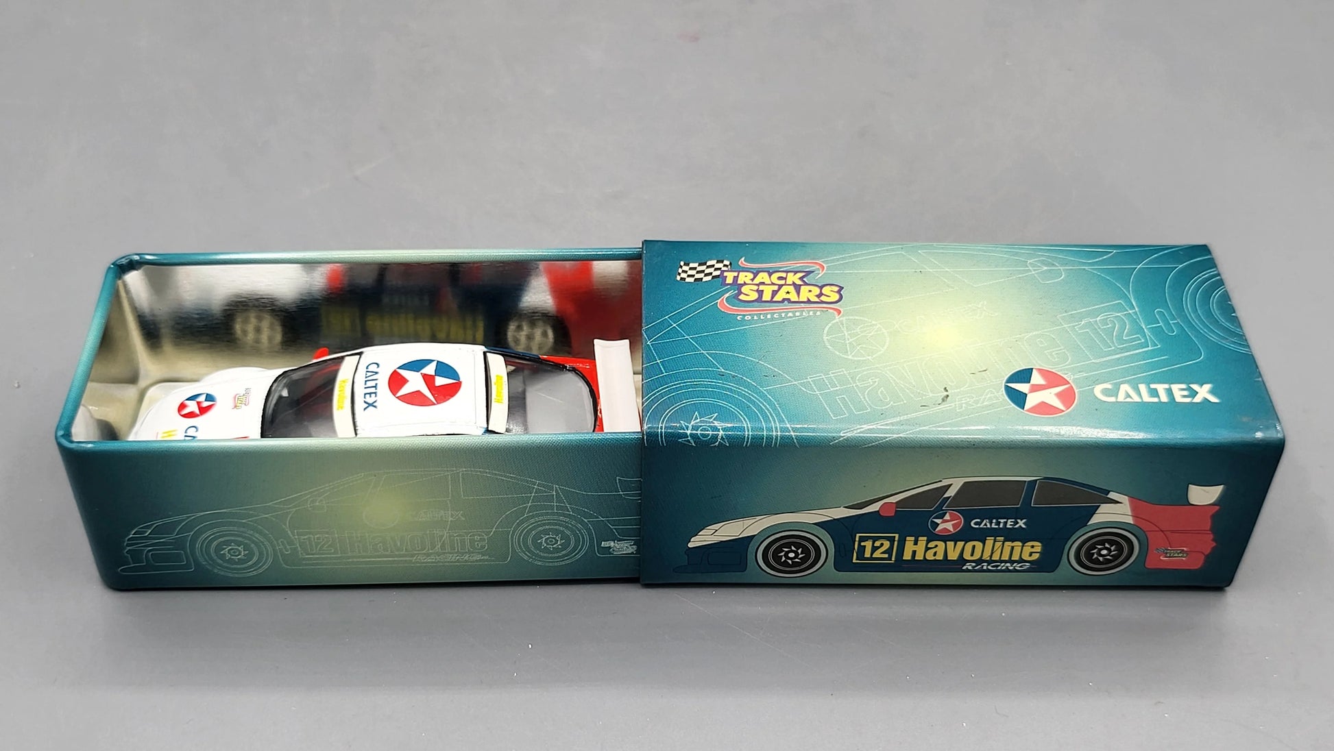 Track Stars   Opel Calibra  White, Green Caltex Havoline