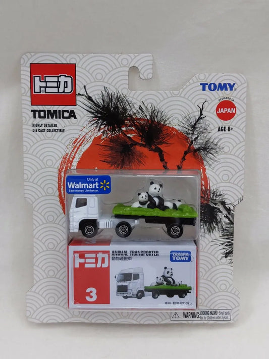 Tomica - Tomy - Takara Tomy    Animal Transported  White, Green 3