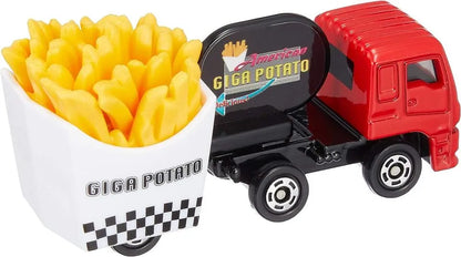 Tomica - Tomy - Takara Tomy   Isuzu Giga Fried Potato Car  Red, White 55