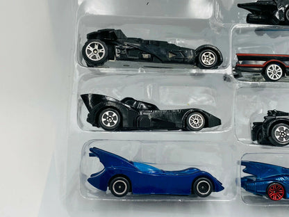 Batmobiles  Set of 10 character cars  Black Batman Cars