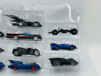 Batmobiles  Set of 10 character cars  Black Batman Cars