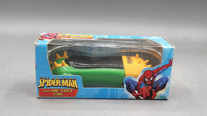 Spiderman's car  Sand Man  Green, Yellow Spider Man