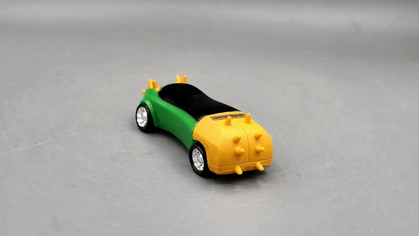 Spiderman's car  Sand Man  Green, Yellow Spider Man