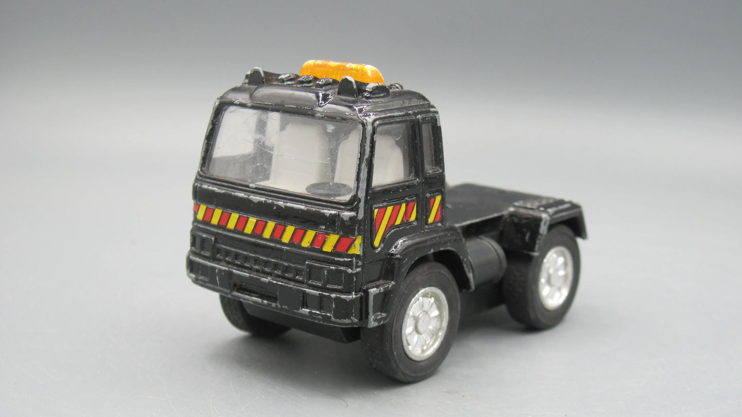 Powerful Semi Truck  Black