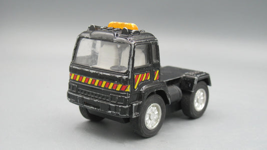 Powerful Semi Truck  Black