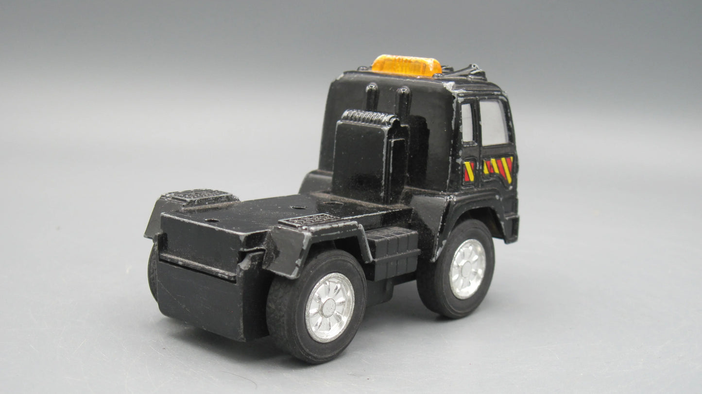 Powerful Semi Truck  Black