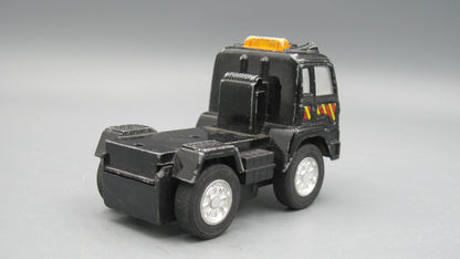 Powerful Semi Truck  Black