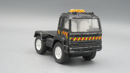 Powerful Semi Truck  Black