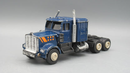 Semi Truck  Blue