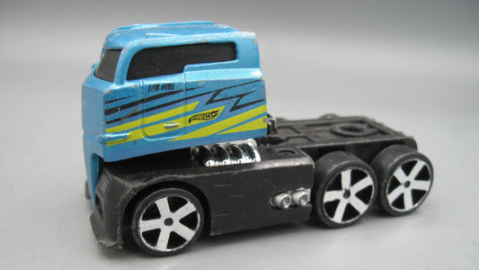 Hot Wheels    Semi-Truck  Blue
