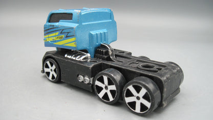 Hot Wheels    Semi-Truck  Blue