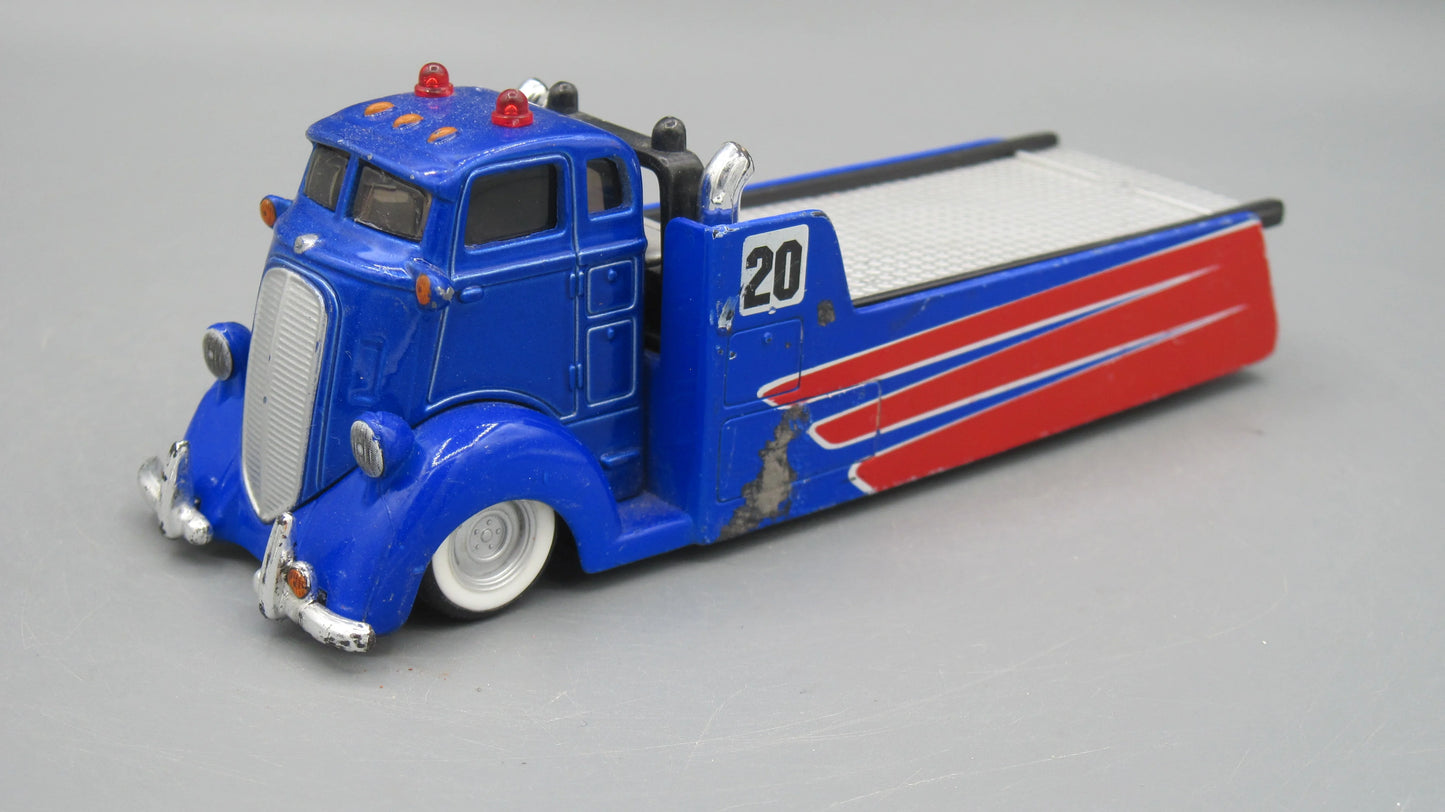 Maisto    COE Flatbed Truck  Blue