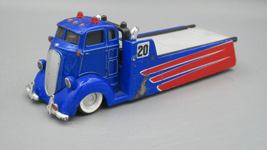 Maisto    COE Flatbed Truck  Blue
