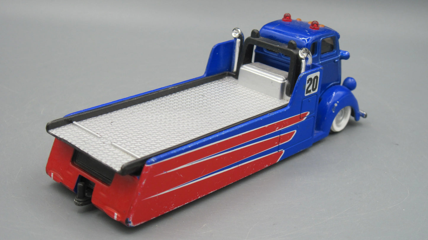 Maisto    COE Flatbed Truck  Blue