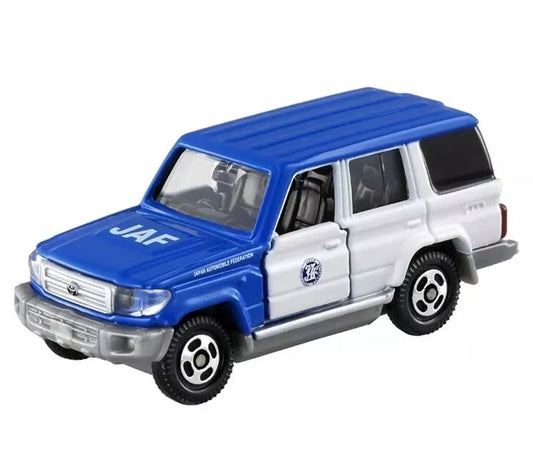 Tomy Takara  Toyota Land Cruiser 70 JAF Road Service  White,Blue 44
